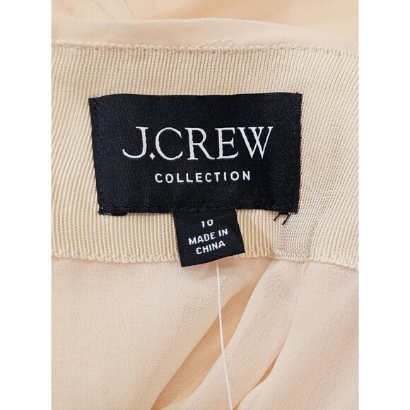 J.CREW COLLECTION Women's 10 Sequin Mini Skirt Pale‎ Pink A-Line Pencil NEW - Picture 7 of 9